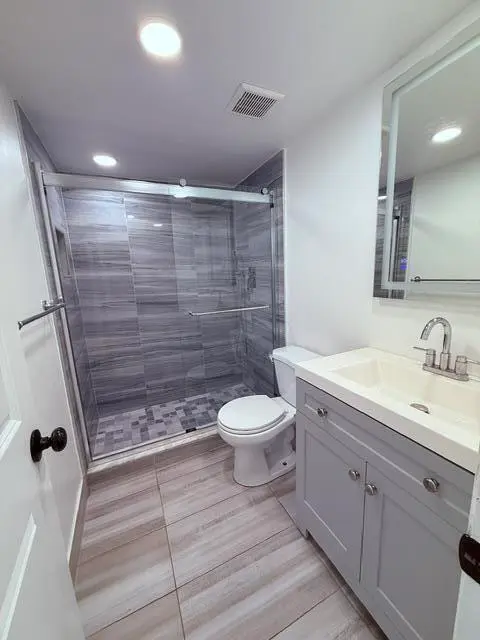 Bathroom at 3001 S Course Drive 403, Pompano Beach
