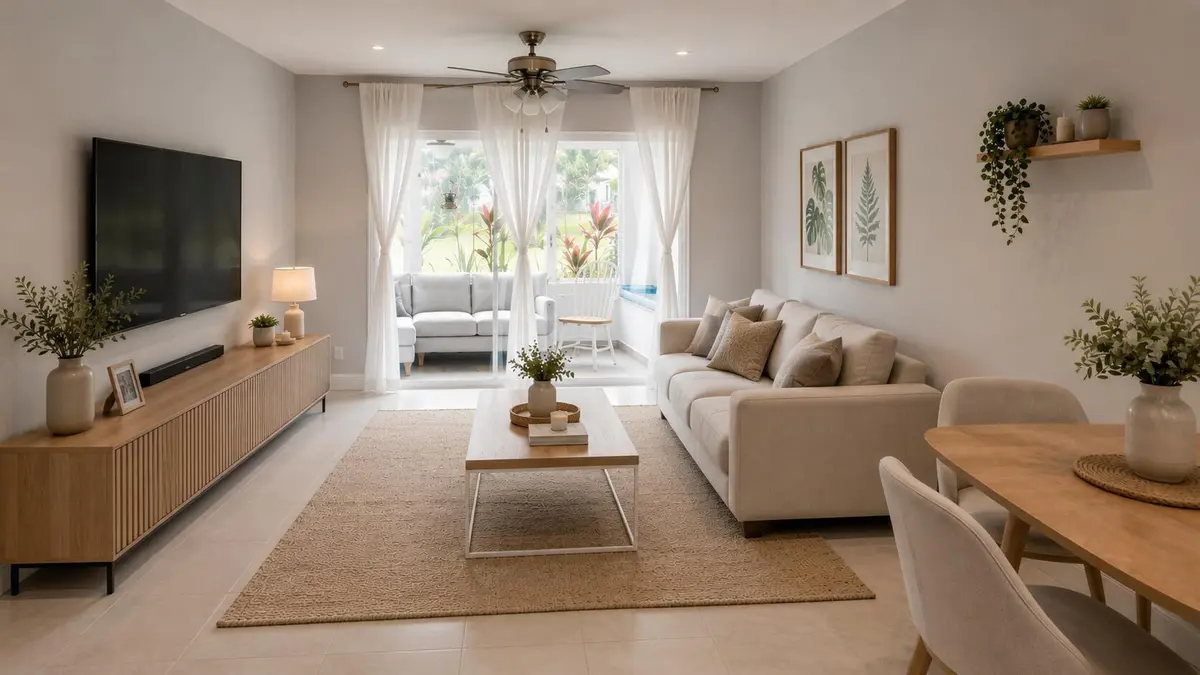 Virtual Staging at 117 Golden River Drive, West Palm Beach