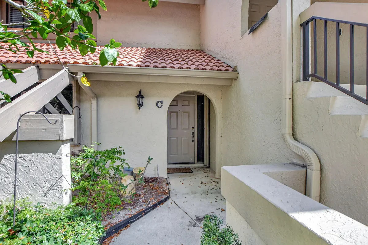 Entrance at 5640 Coach House Circle C, Boca Raton