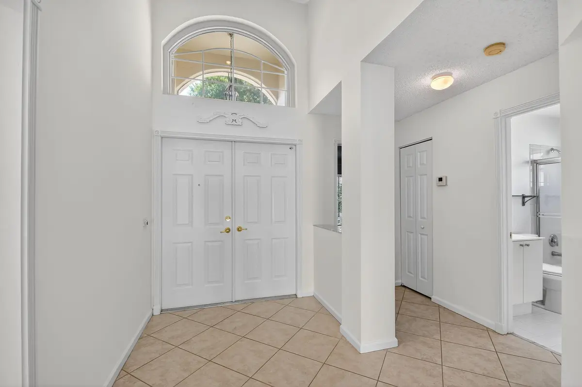 Double door entry at 11769 Castellon Court, Boynton Beach