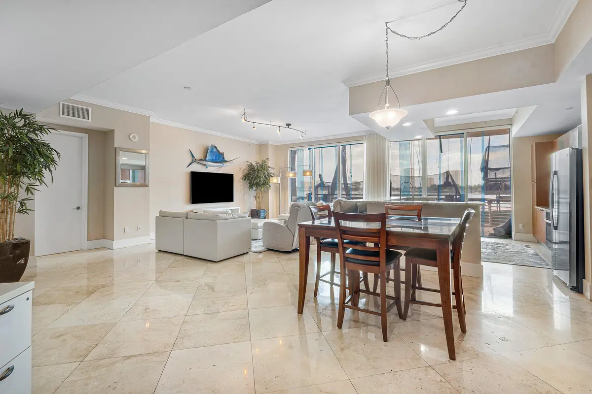 double sliding glass doors at 2640 Lake Shore Drive 107, Riviera Beach