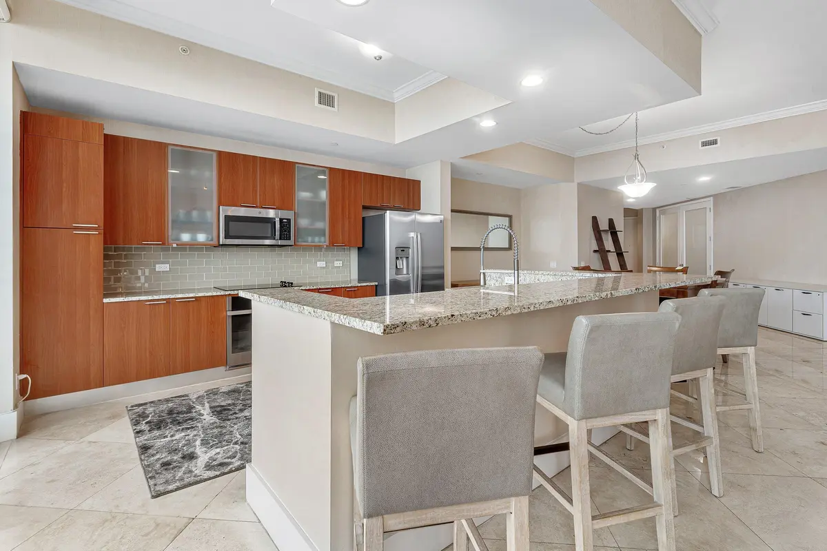 Open Kitchen at 2640 Lake Shore Drive 107, Riviera Beach