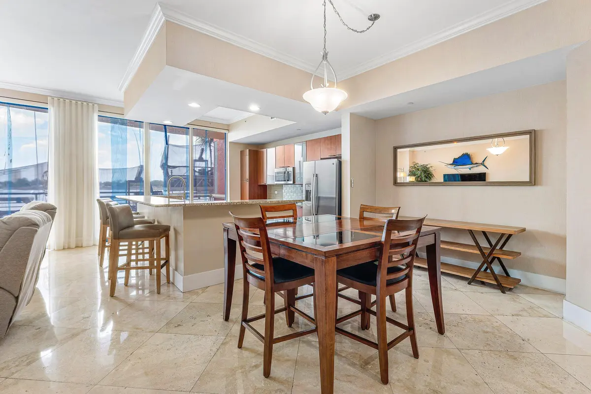corner unit at 2640 Lake Shore Drive 107, Riviera Beach