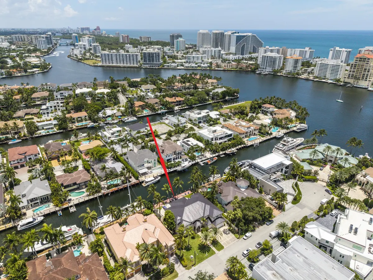 Arrow-View-NorthEast at 7 Pelican Drive, Fort Lauderdale
