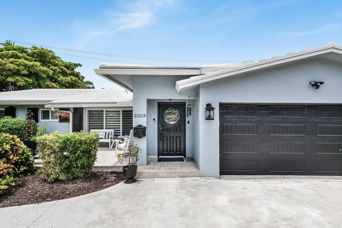 Exterior of house at 3203 NE 6th, Boca Raton