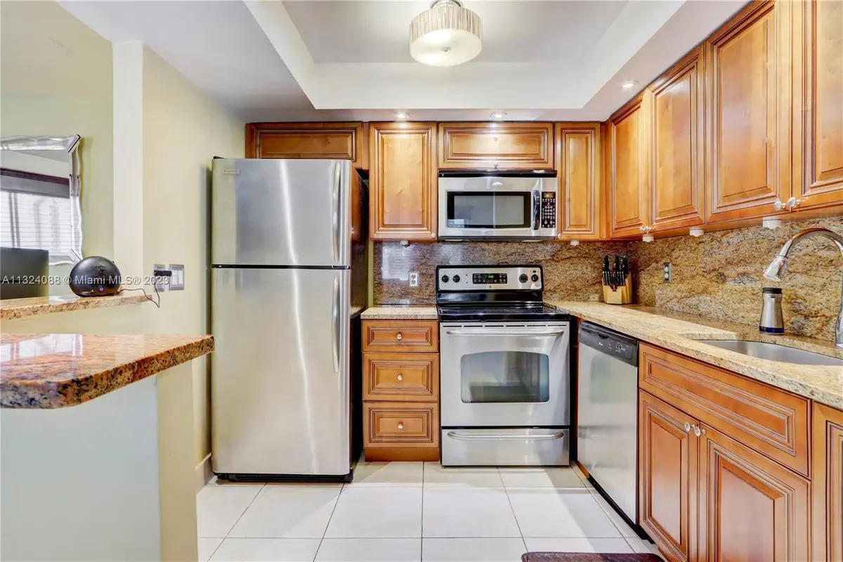 Kitchen at 694 Brittany Park O, Delray Beach