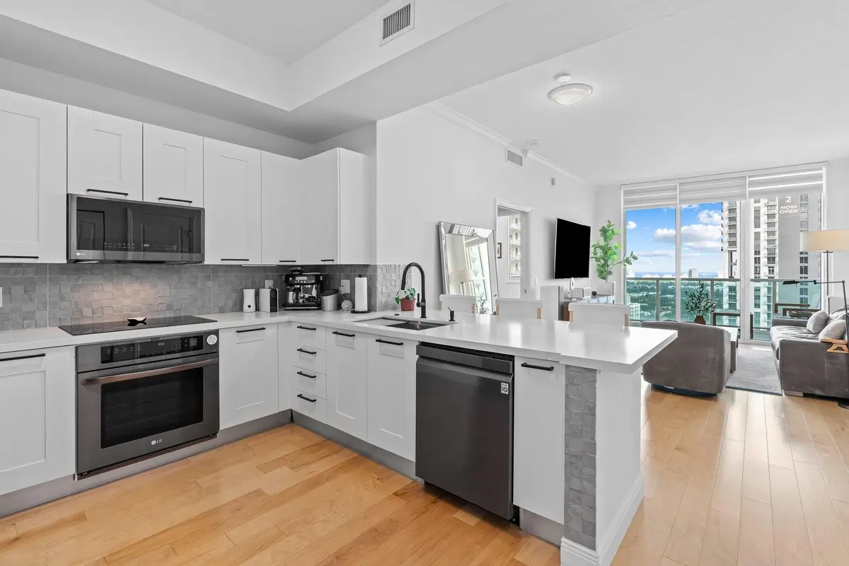 Kitchen at 350 SE 2nd Street 2960, Fort Lauderdale