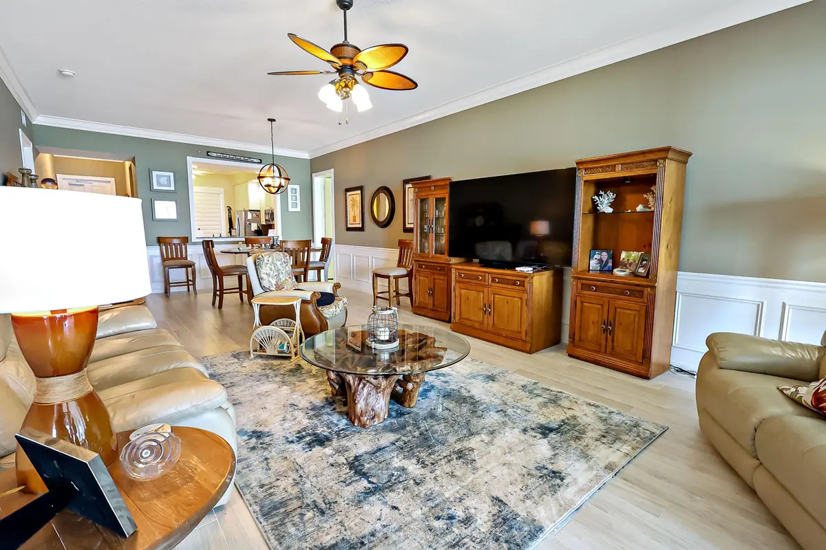 21-PH02 Living Room at 21 Harbour Isle Drive Ph02, Fort Pierce