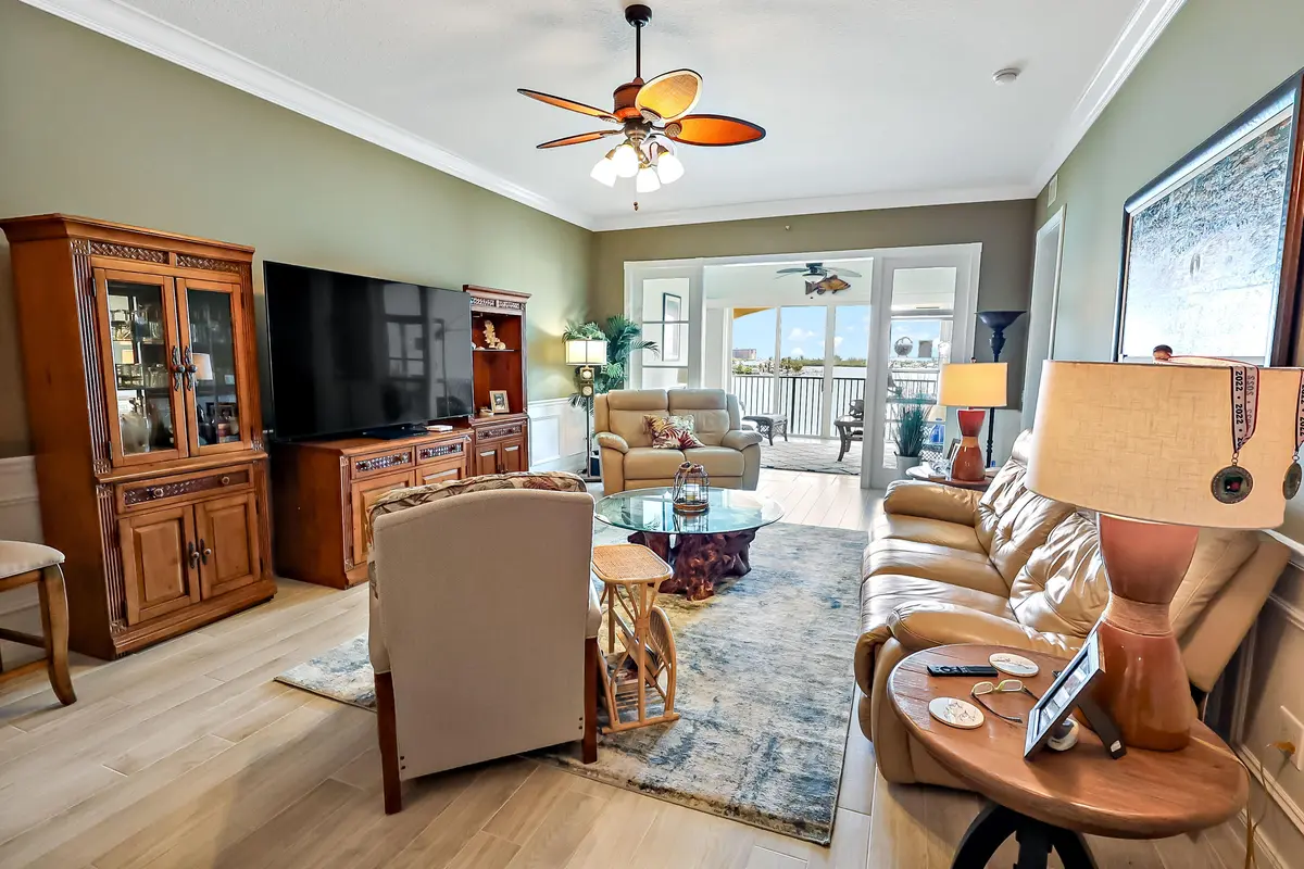 21-PH02 Living Room at 21 Harbour Isle Drive Ph02, Fort Pierce