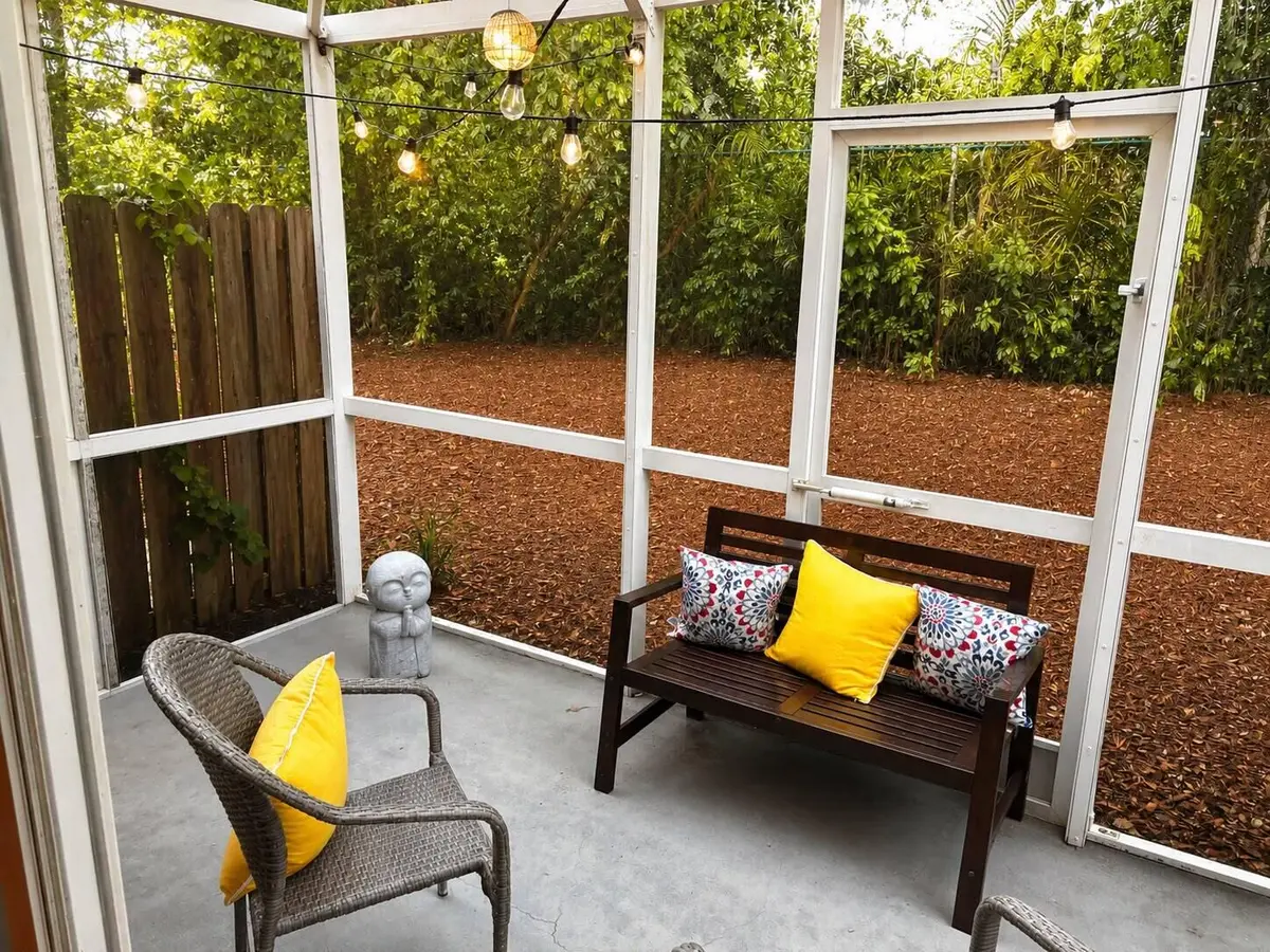 Patio at 2166 Hacienda Terrace, Weston