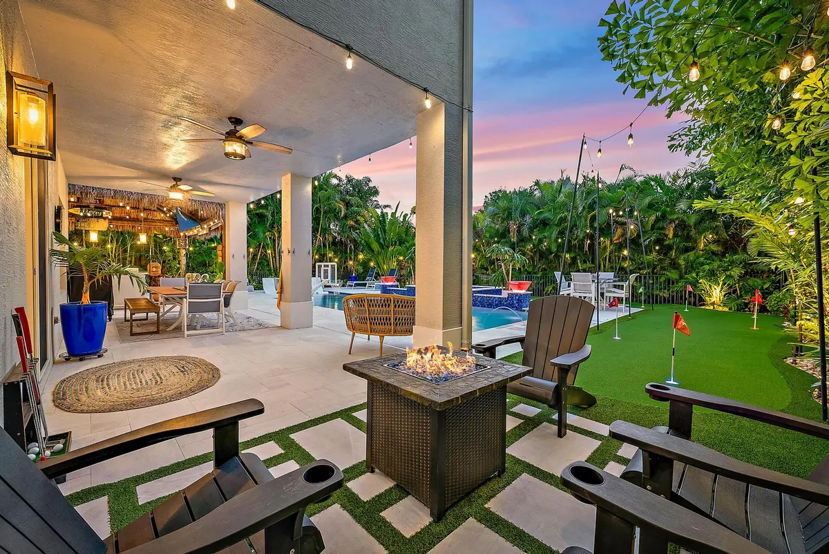 Backyard & Back Exterior at 152 Porgee Rock Place, Jupiter