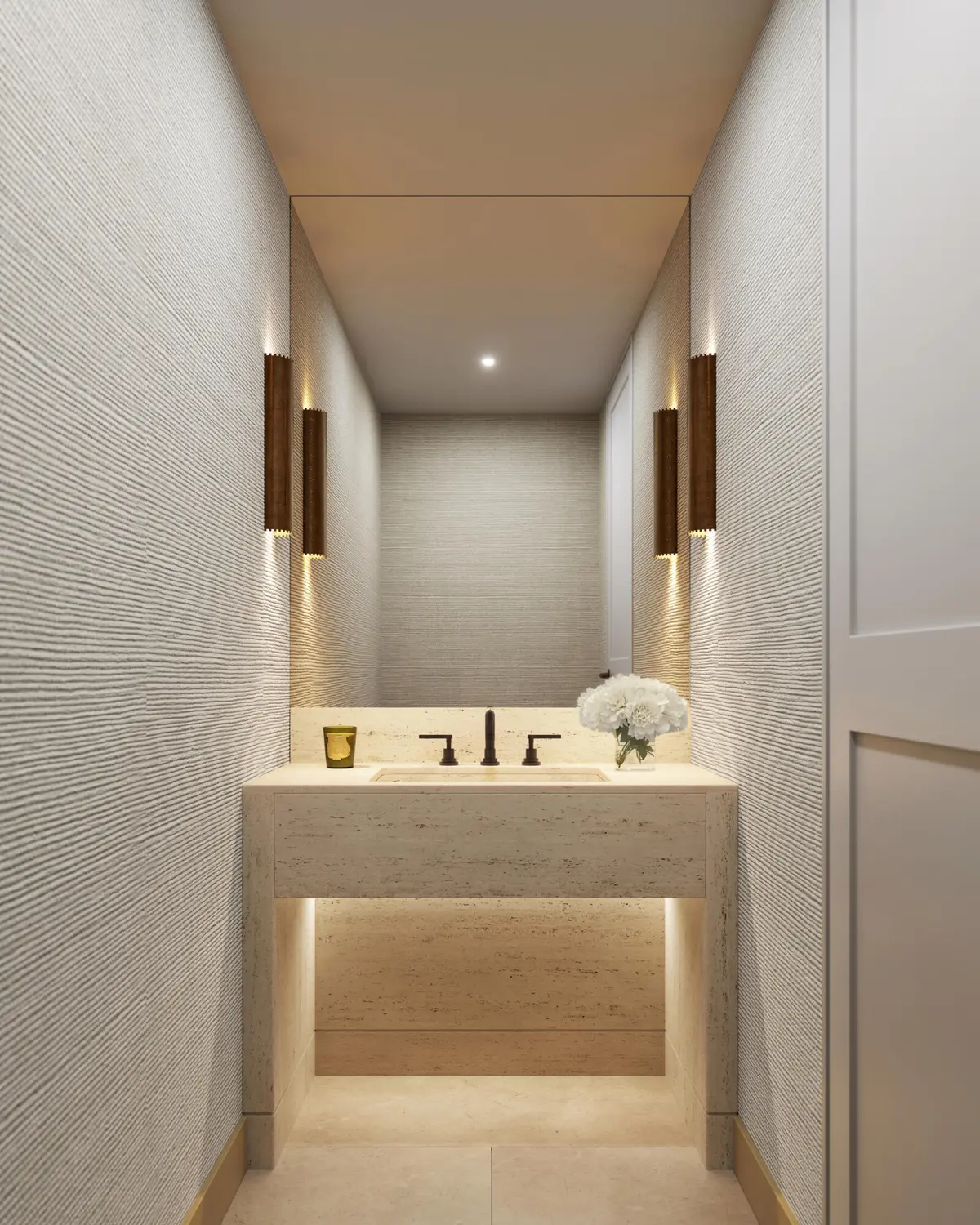 Belgrove Villas Powder Room at 2149 Banyan Villa Circle, West Palm Beach