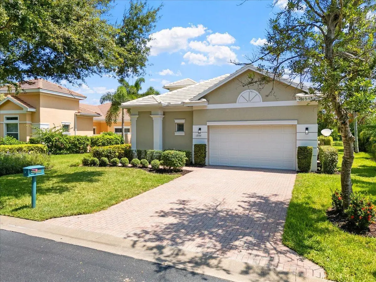 Front of Home at 1254 River Reach Drive, Vero Beach