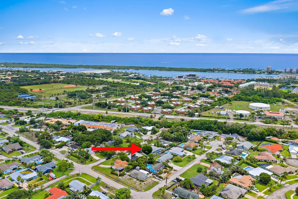 Aerial at 76 Wingo Street, Tequesta