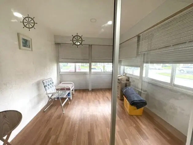 Enclosed Florida room at 5397 Lakefront Boulevard A, Delray Beach