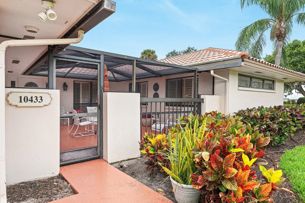 Entrance to Patio at 10433 Coralberry Way, Boynton Beach