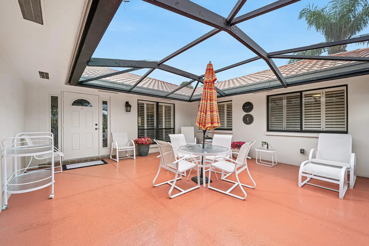 Screened Patio at 10433 Coralberry Way, Boynton Beach