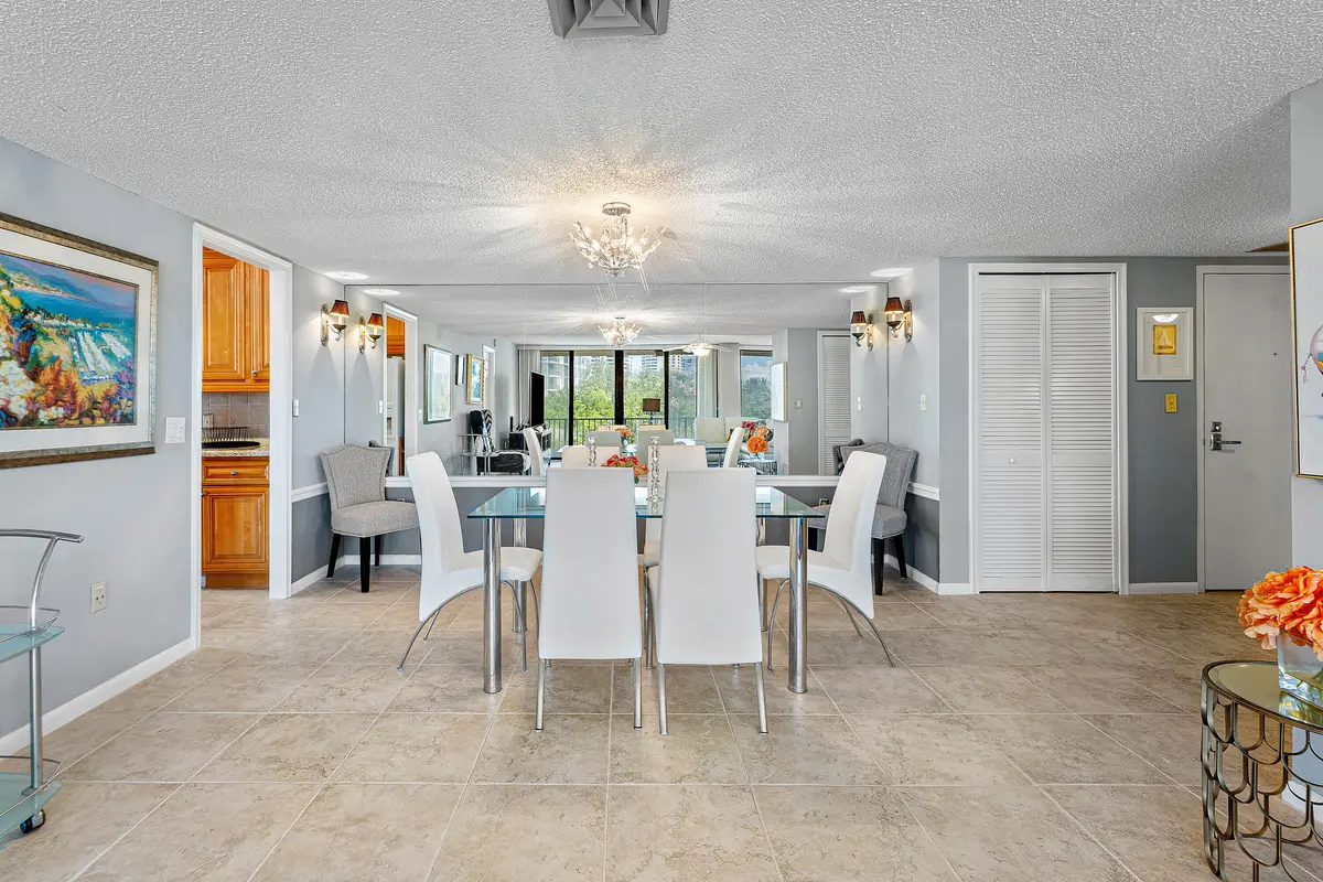Dining Room at 4200 N Ocean Drive 2-201, Singer Island