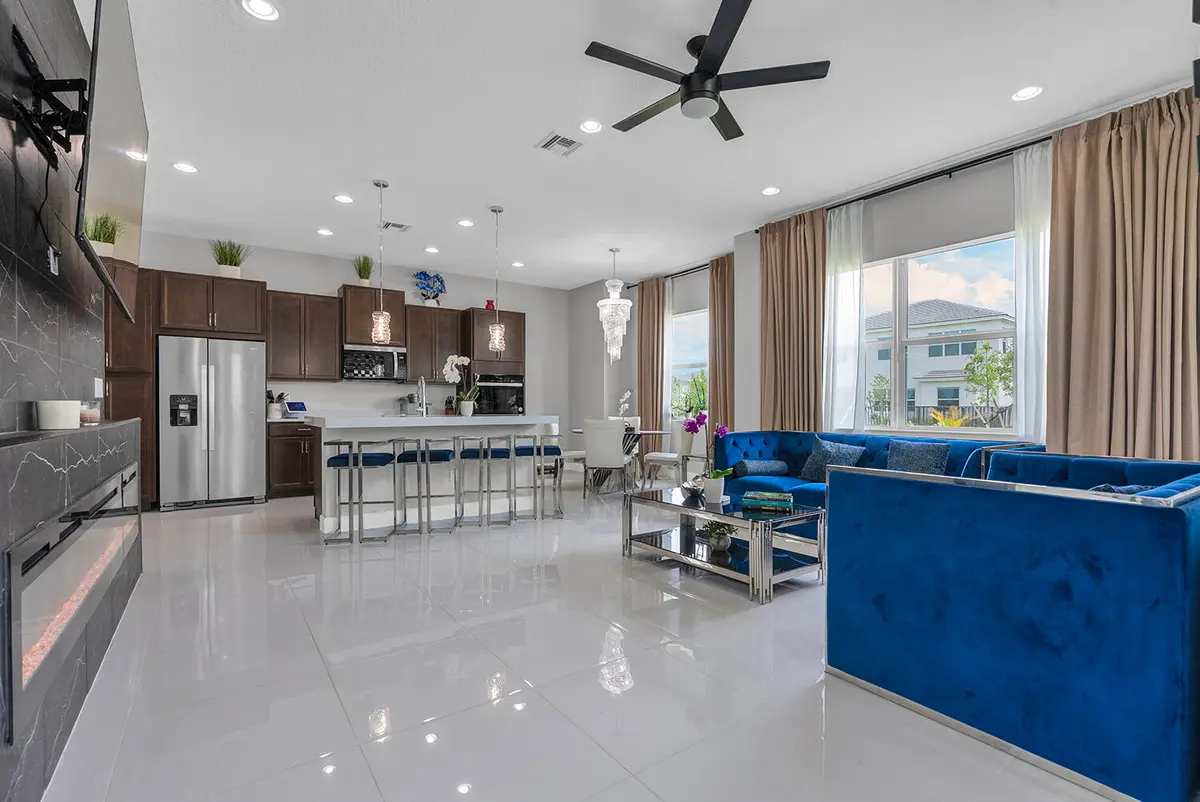 Kitchen/Living Room at 13638 Spruce Pne Drive, Westlake