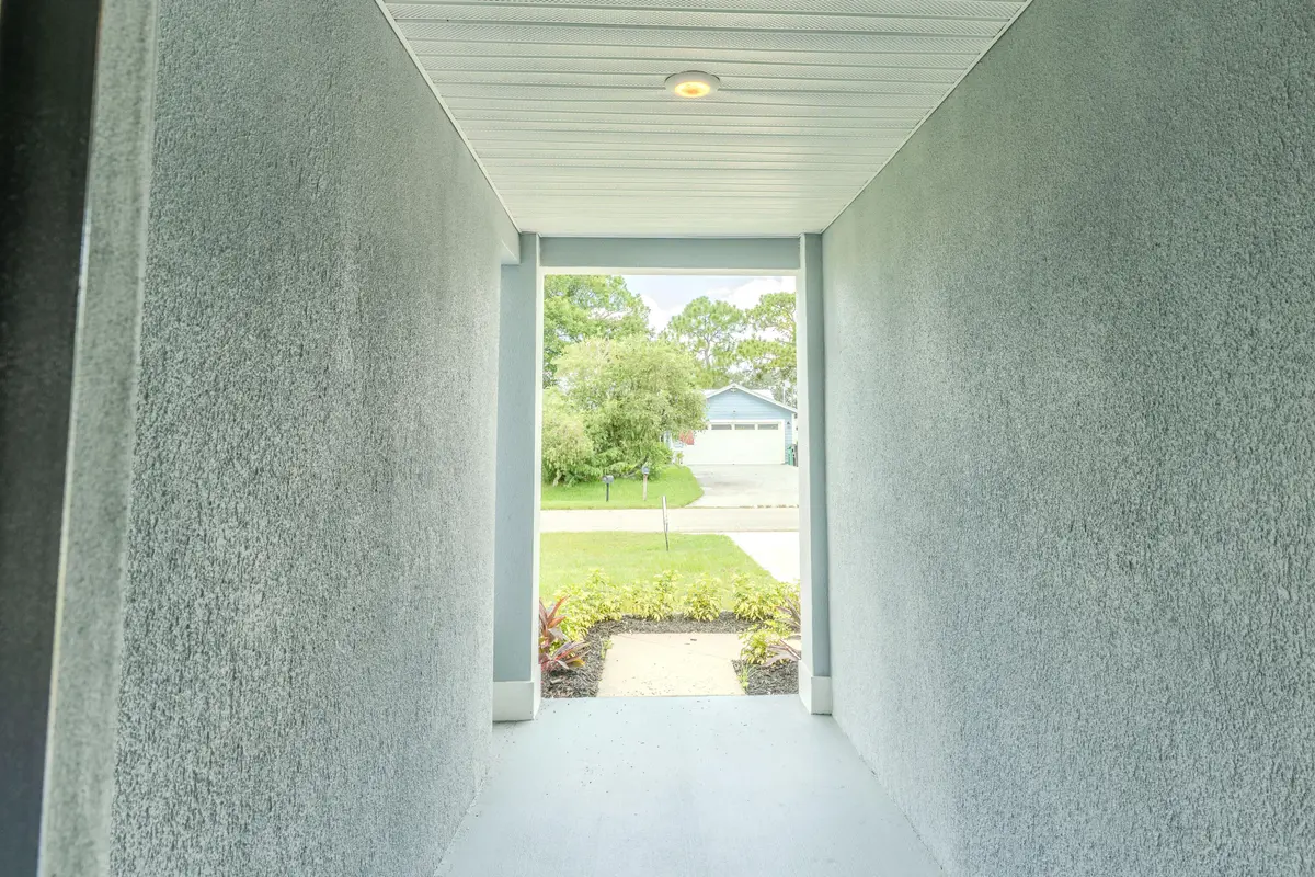 Entrance at 349 NW Aurora Street, Port St. Lucie