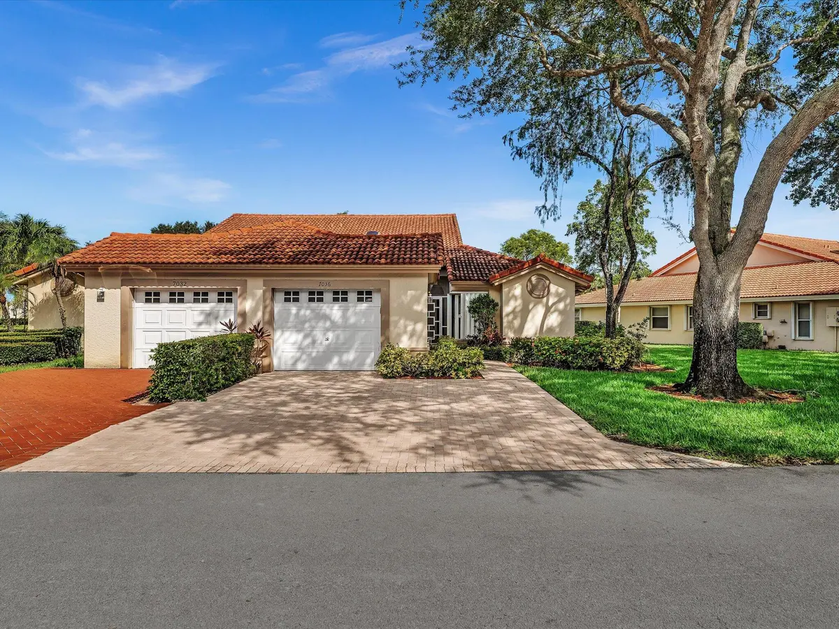 Front Exterior at 7036 Summer Tree Drive B, Boynton Beach