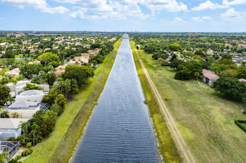 Backyard view at 7748 Travelers Tree Drive, Boca Raton