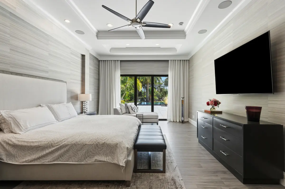 Primary Bedroom at 6621 SW Silver Wolf Drive, Palm City