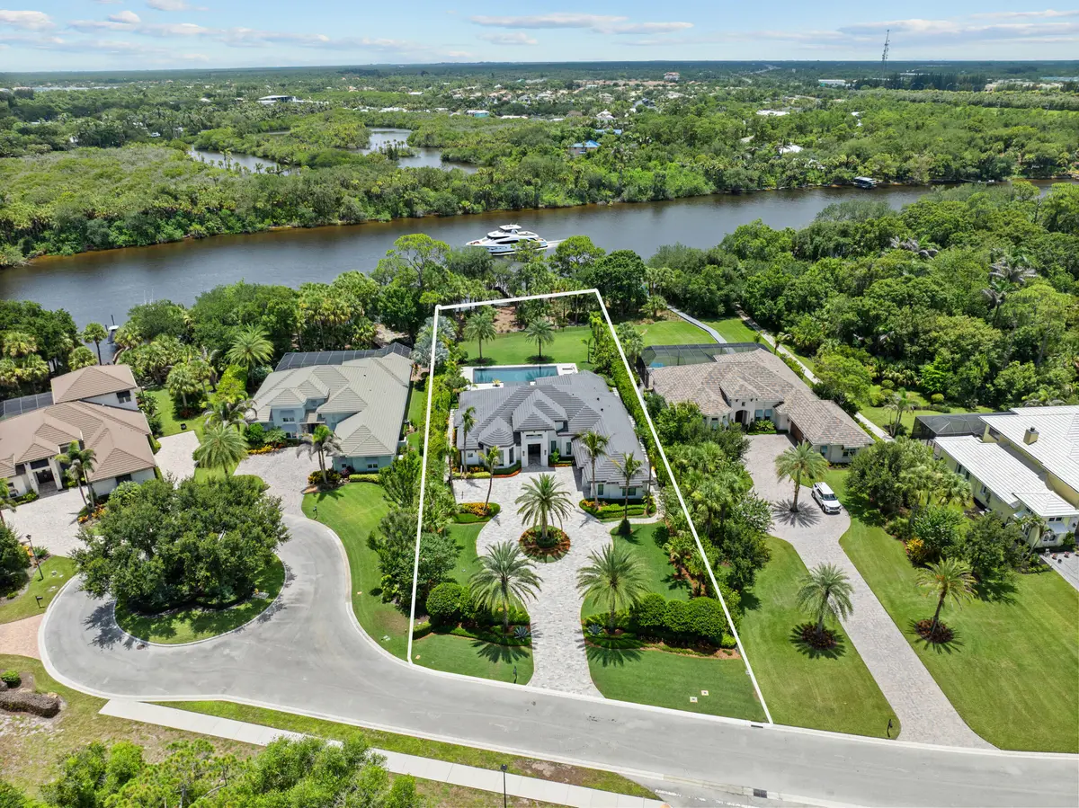 Aerial View at 6621 SW Silver Wolf Drive, Palm City