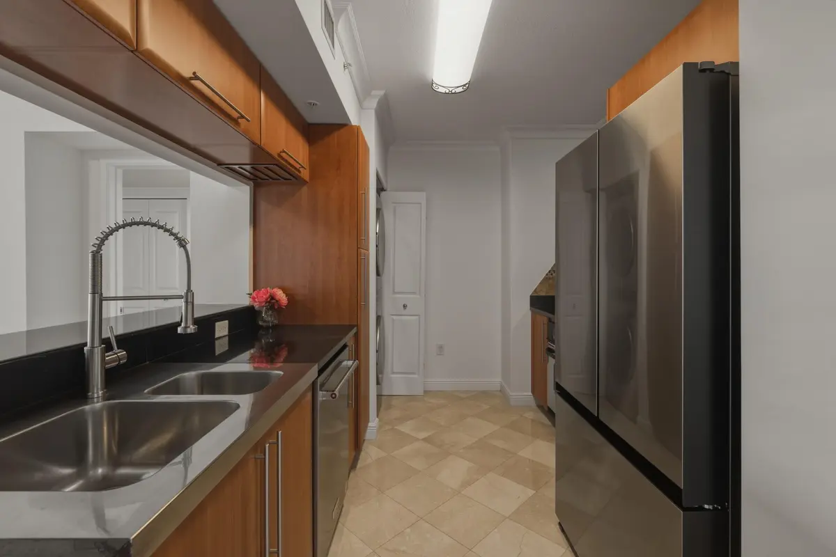 Kitchen at 600 W Las Olas Boulevard 905s, Fort Lauderdale