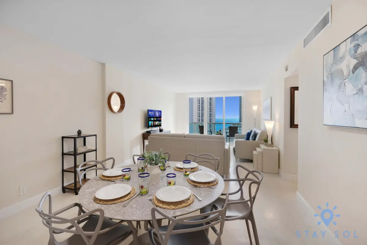 14K Full living room 3 at 3901 S Ocean Drive 14k, Hollywood