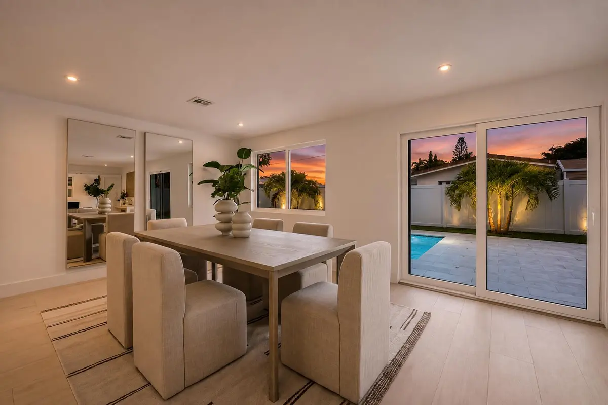 Dining Area at 5621 NE 16th Avenue, Fort Lauderdale
