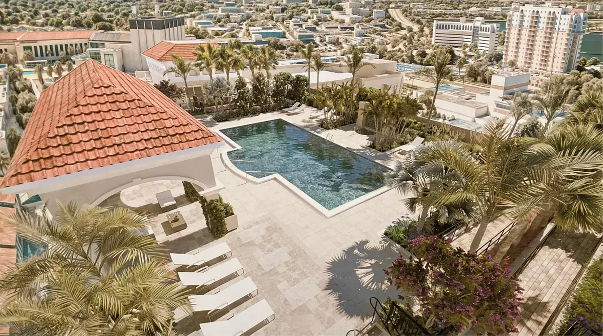Renovated Rooftop Pool at 403 S Sapodilla Avenue 207, West Palm Beach