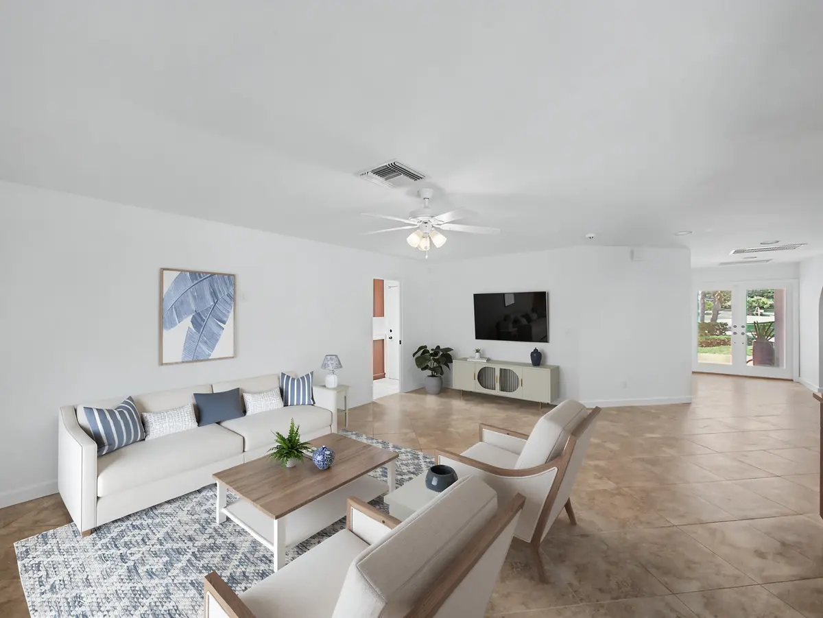 Living Room at 22 Banyan Road, Sewalls Point