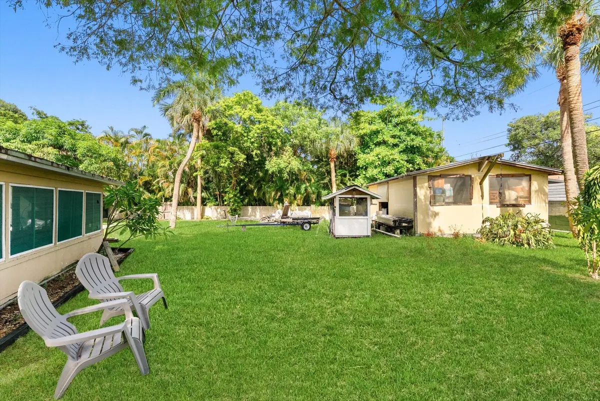 Back Yard at 330 NW 32nd Court, Oakland Park