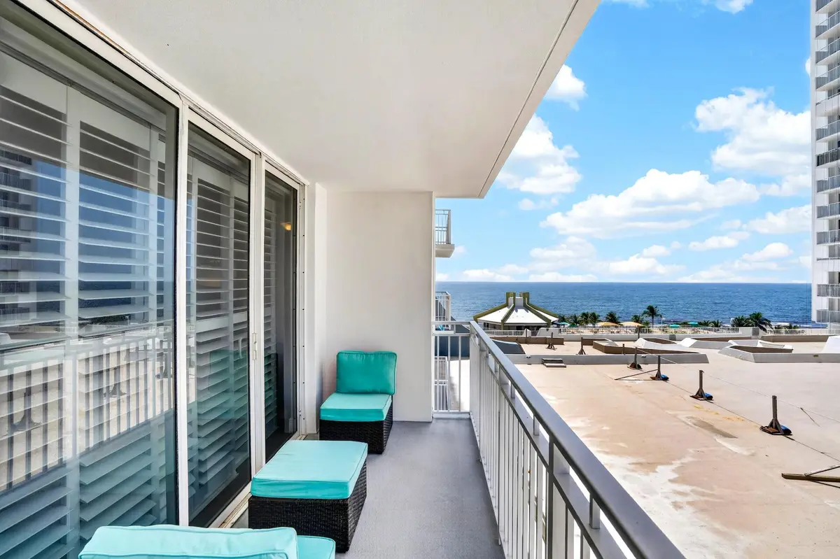 PATIO AREA-2 at 101 Briny Avenue 808, Pompano Beach