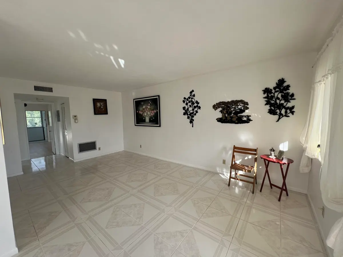 Big living area, freshly painted at 2840 Cynthia Lane 207, Lake Worth Beach