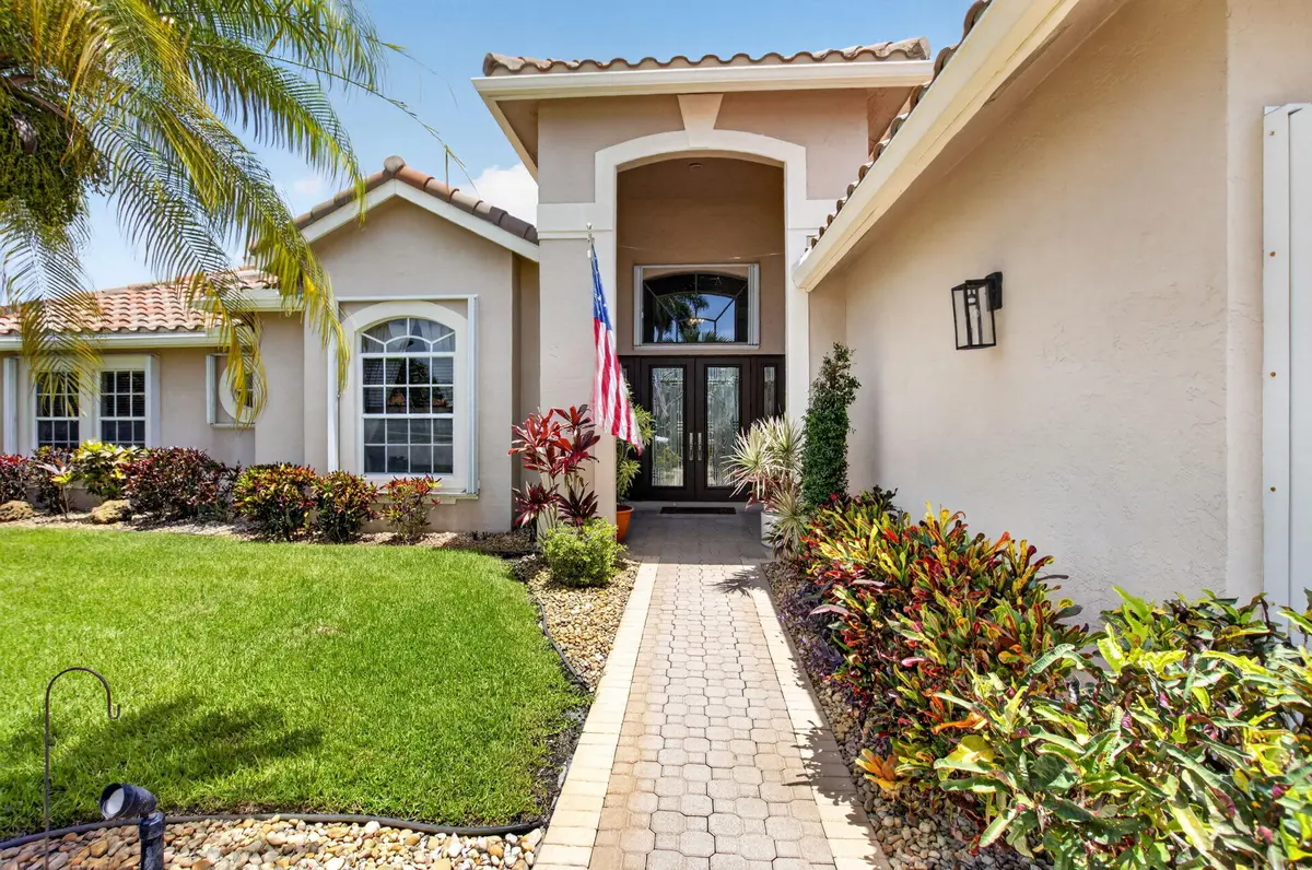 Entrance at 8064 Desmond Drive, Boynton Beach