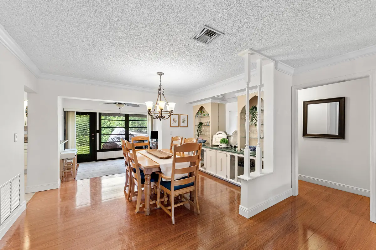 Dining Area at 4863 Hawkwood Road B, Boynton Beach