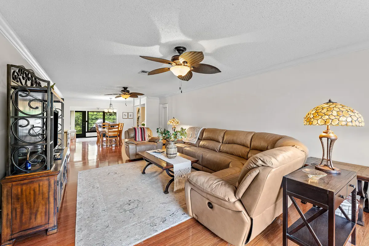Living Room at 4863 Hawkwood Road B, Boynton Beach