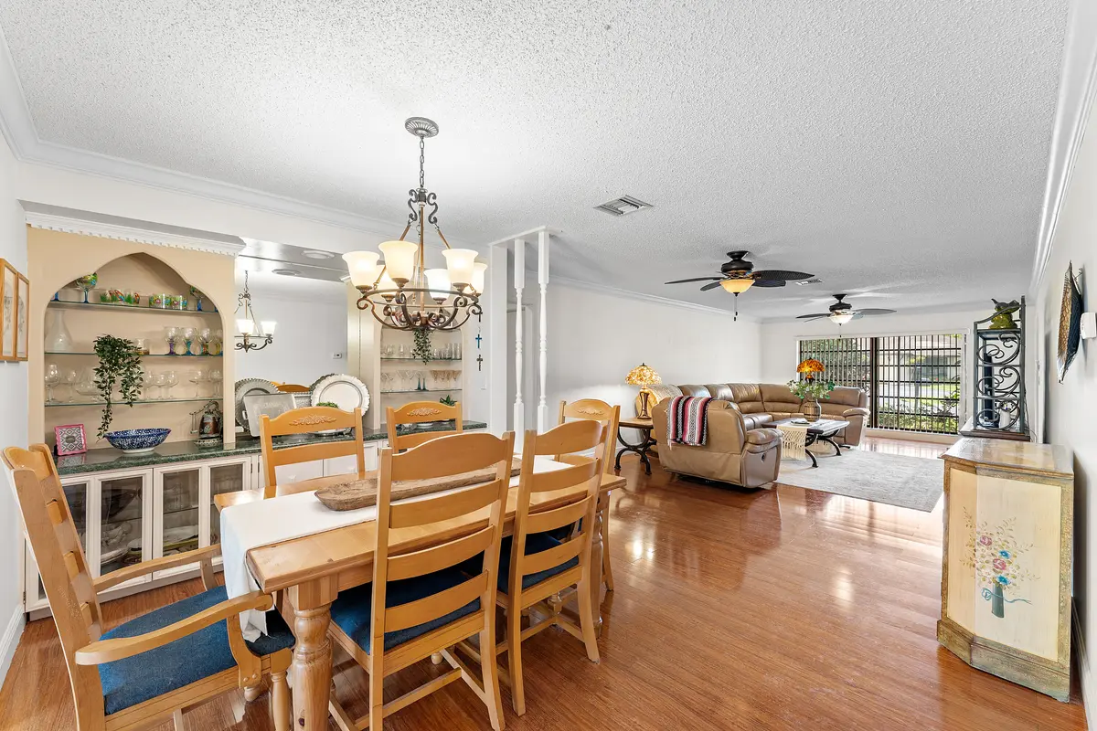 Dining Room at 4863 Hawkwood Road B, Boynton Beach