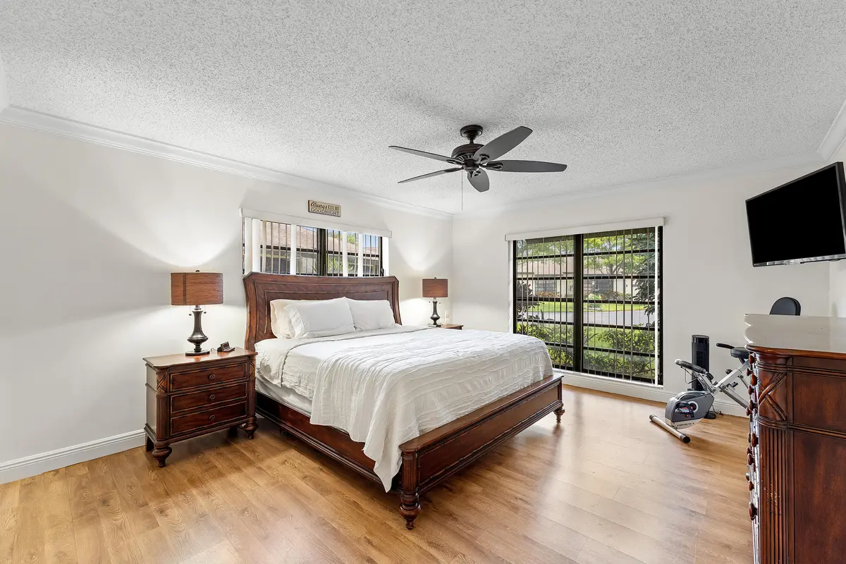 Primary Bedroom at 4863 Hawkwood Road B, Boynton Beach