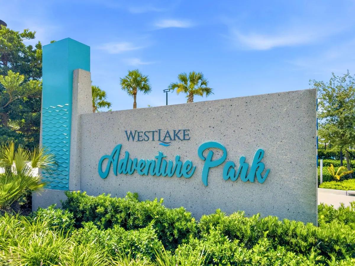Waterpark Sign at 16312 Sandy Shore Drive, Westlake