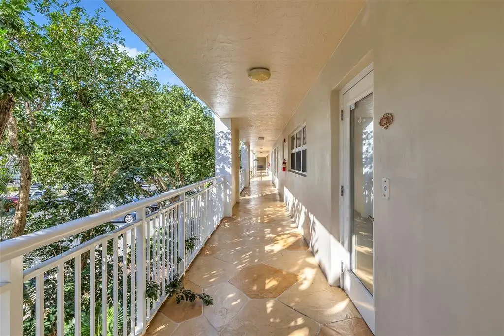 Walkway to Unit at 3150 NE 48th Court 204, Lighthouse Point