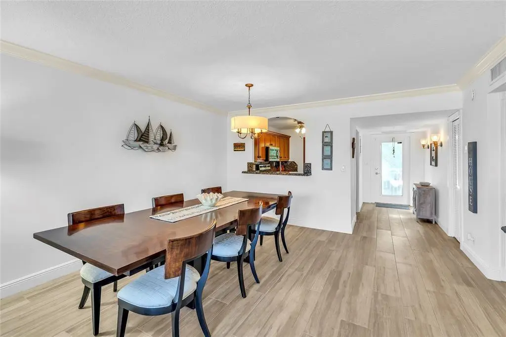 Dining Room at 3150 NE 48th Court 204, Lighthouse Point
