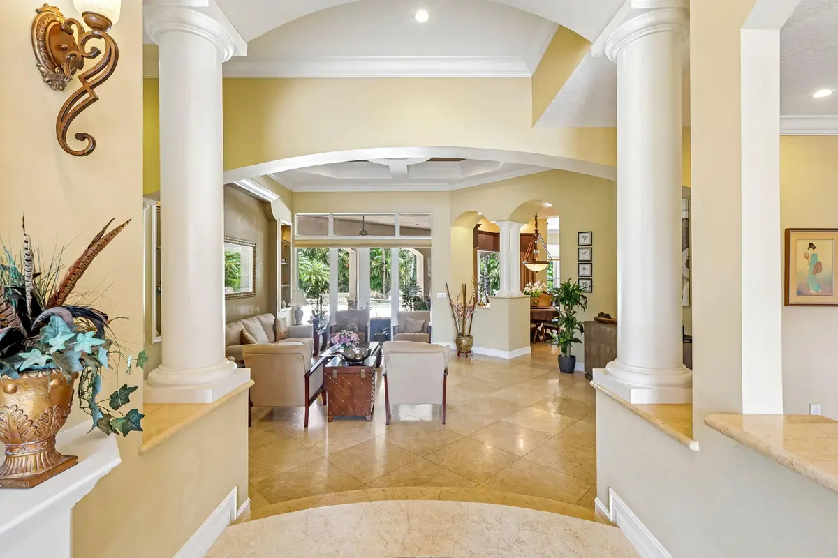 Entrance Foyer at 2130 SW 113th Avenue, Davie