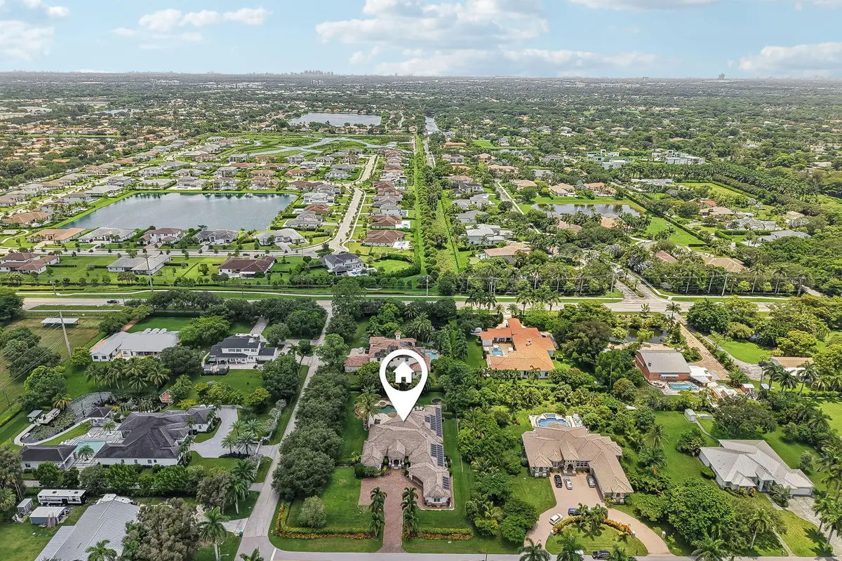 Aerial View at 2130 SW 113th Avenue, Davie