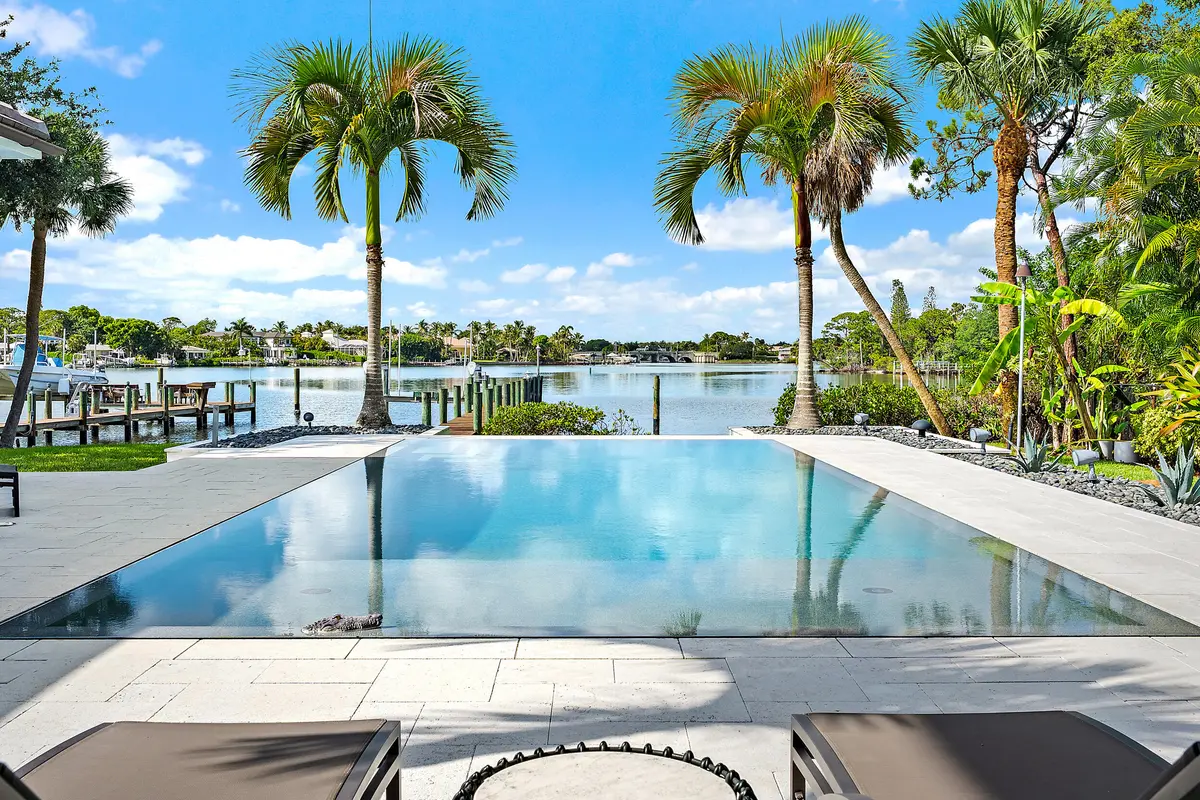 Pool at 19651 Riverside Drive, Jupiter