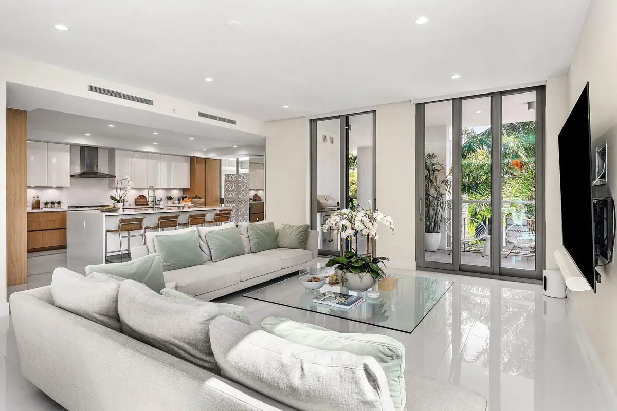 Living Room/Kitchen 2 at 475 E Royal Palm Road 206, Boca Raton
