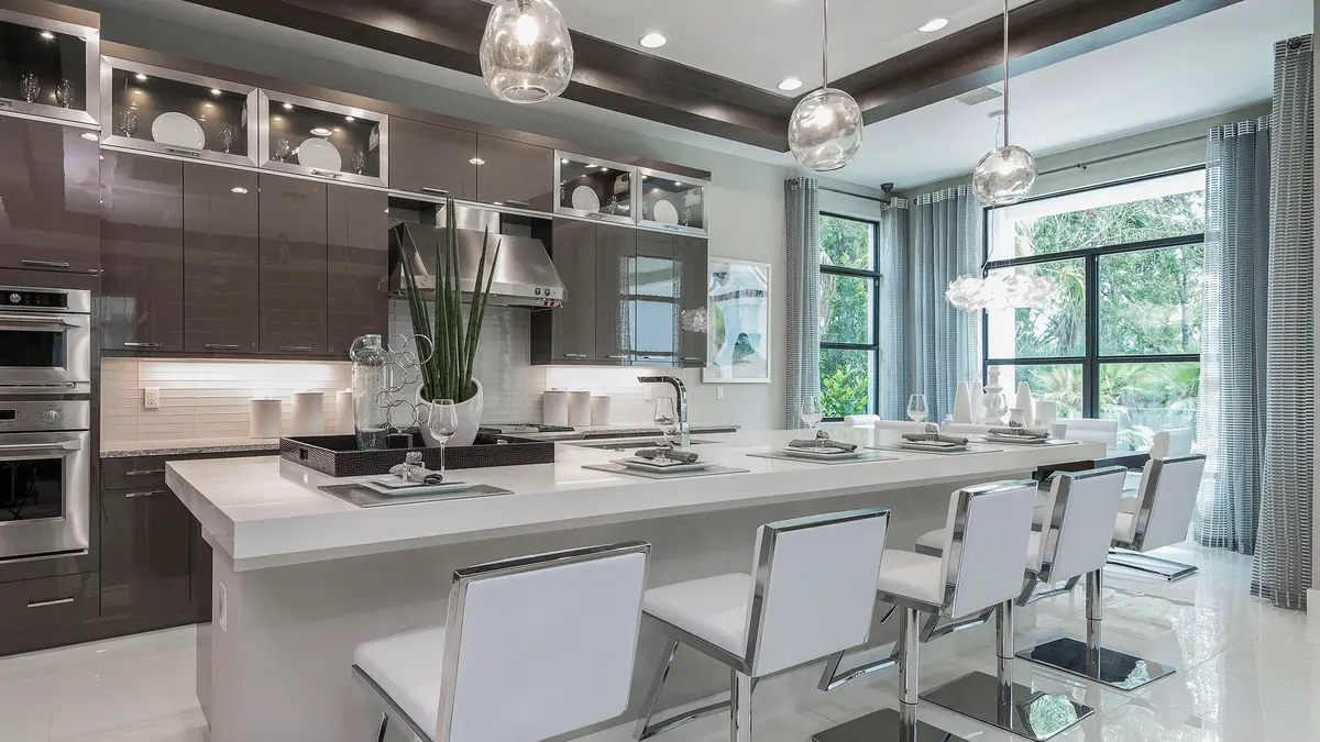 Kitchen at 5520 Renoir Place, Palm Beach Gardens