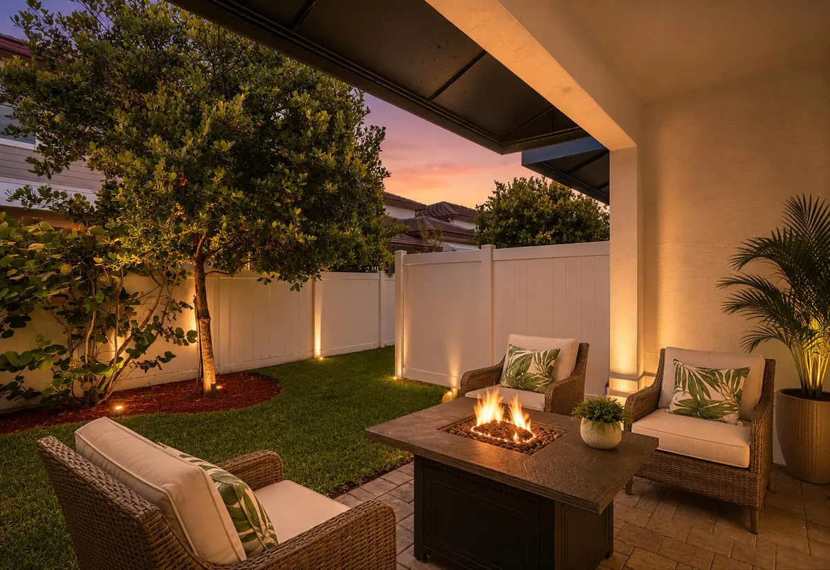 Patio at 4849 Pointe Midtown Road, Palm Beach Gardens